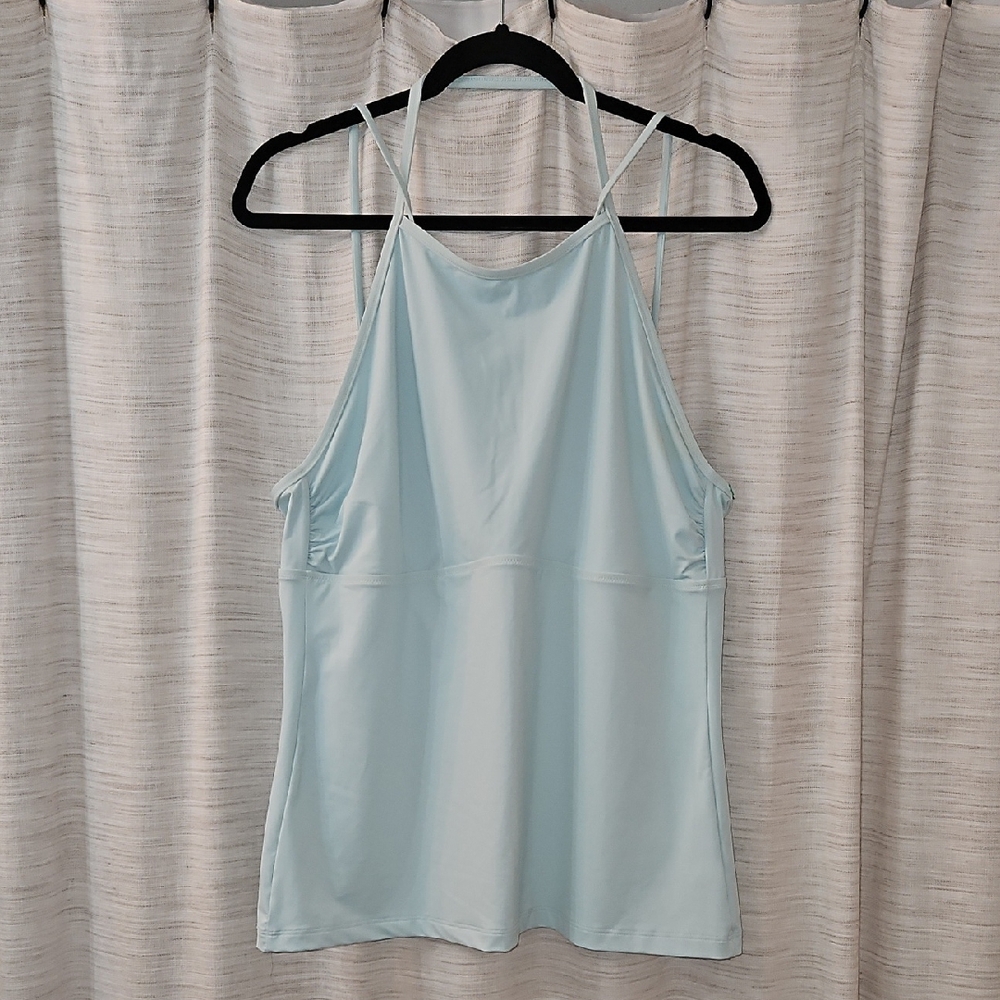 Athleta Sky Blue Tank Top Size XL